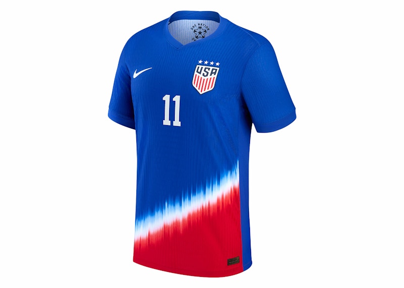 Nike Sophia Smith USWNT 2024 Match Away ADV Jersey Royal