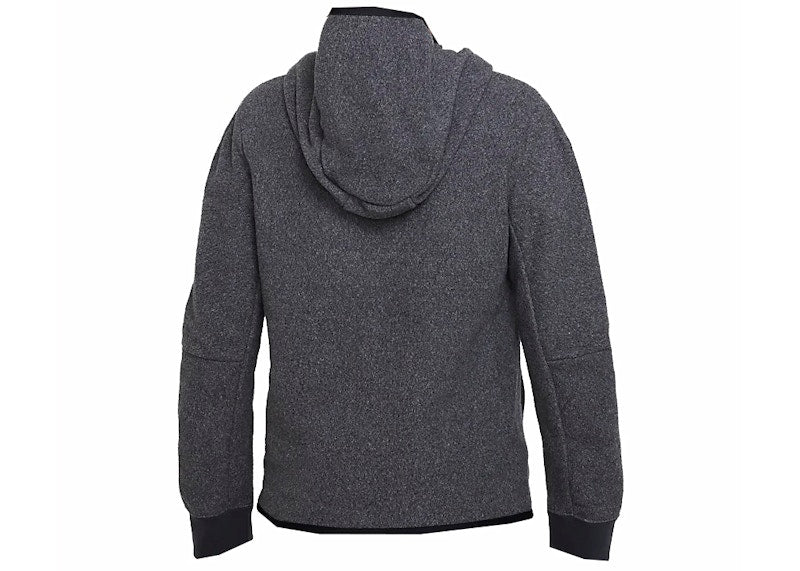 Nike Sportswear Kids' Tech Fleece Winterized Full-Zip Hoodie Dark Smoke Grey/Black