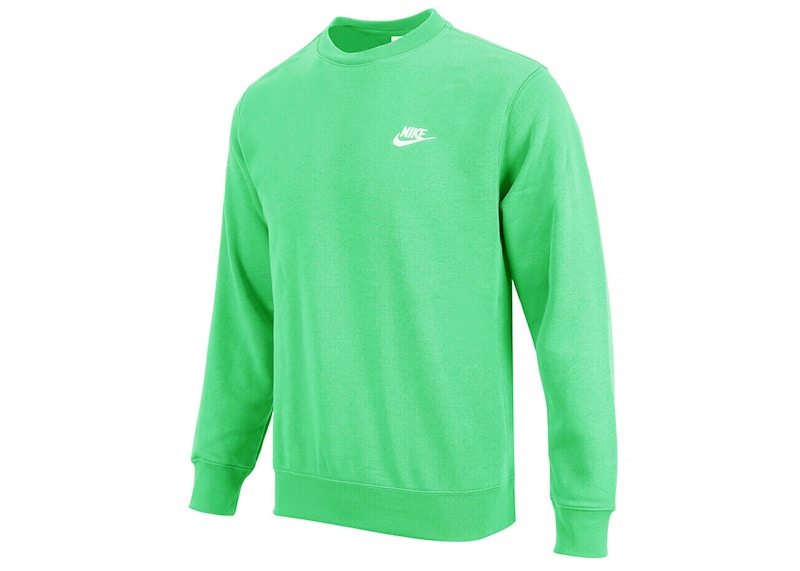 Nike Sportswear Club Fleece Crewneck Spring Green/White