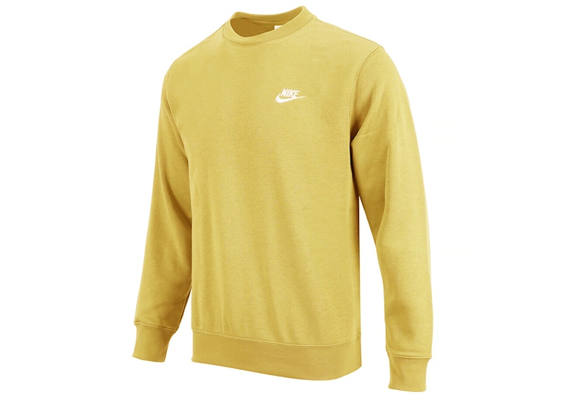 Nike Sportswear Club Fleece Crewneck Wheat/Gold