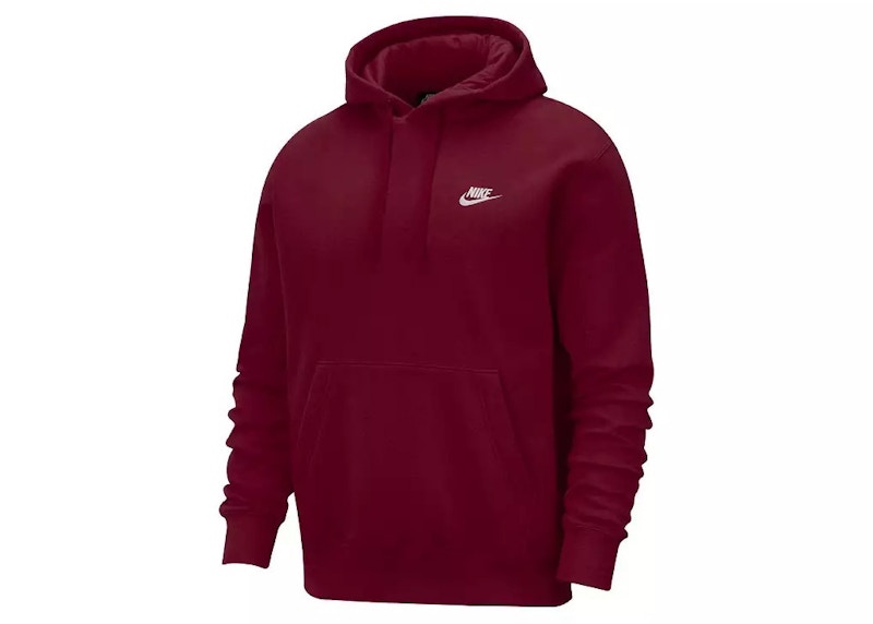 Nike Sportswear Club Fleece Hoodie Red