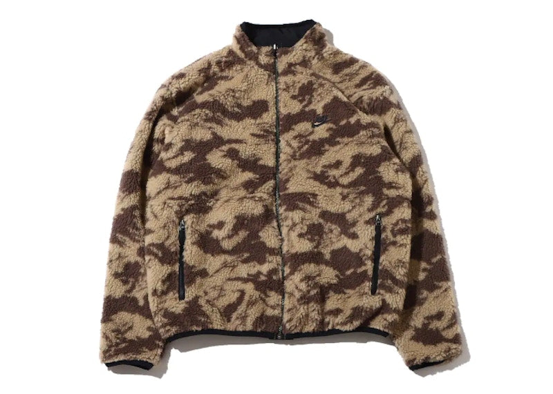 Nike Sportswear Club Fleece Plus Reversible Winterized Top Jacket Black/Sail
