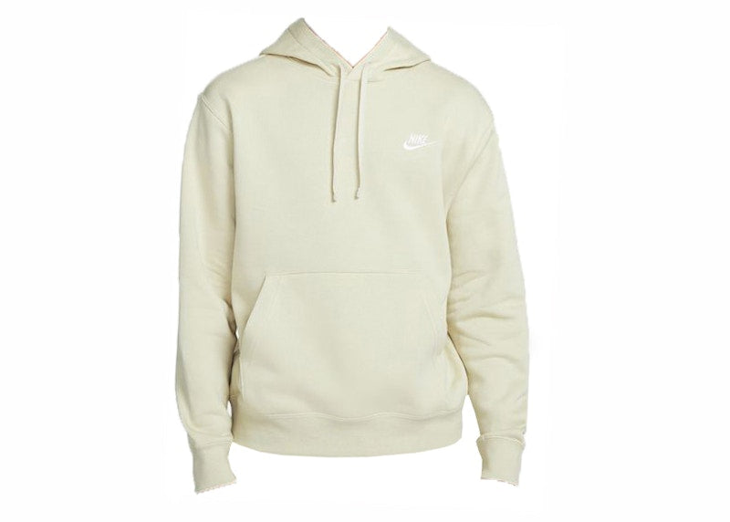 Nike Sportswear Club Fleece Pullover Hoodie Rattan/Rattan/White