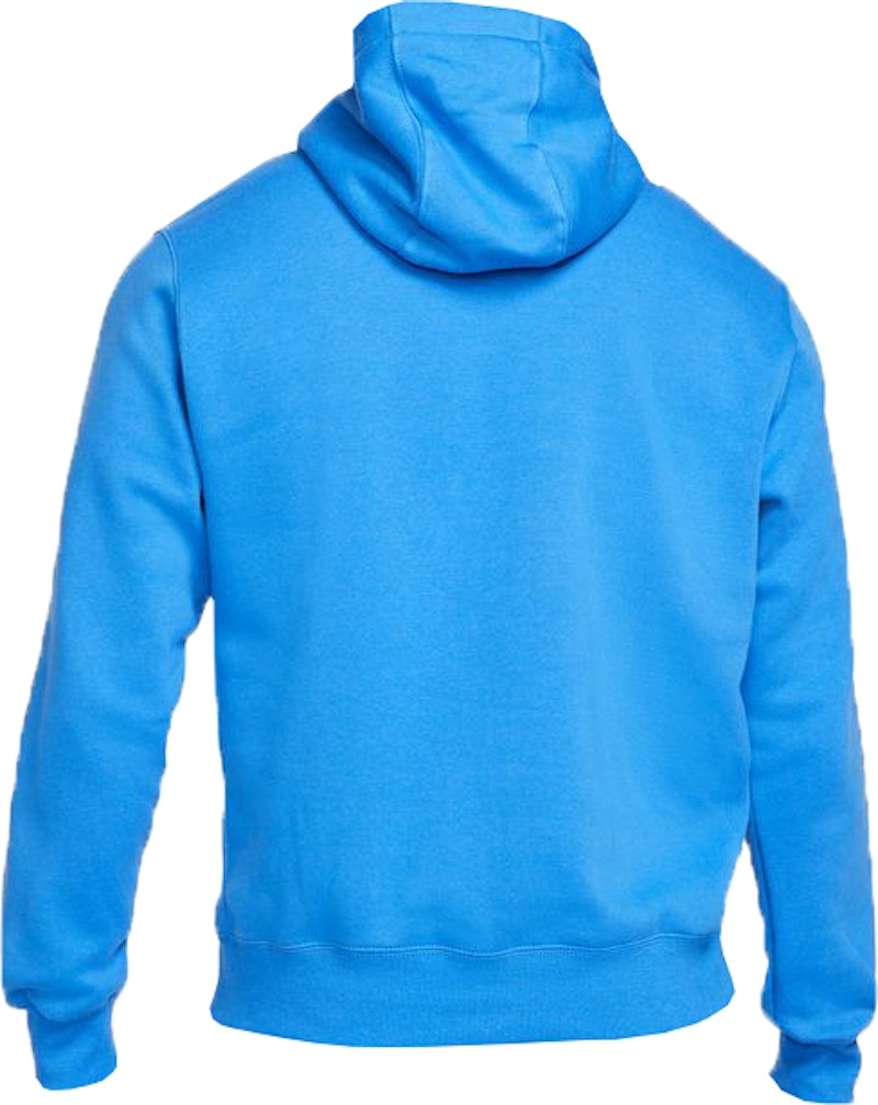 Nike Sportswear Club Fleece Pullover Hoodie Signal Blue/Signal Blue/White