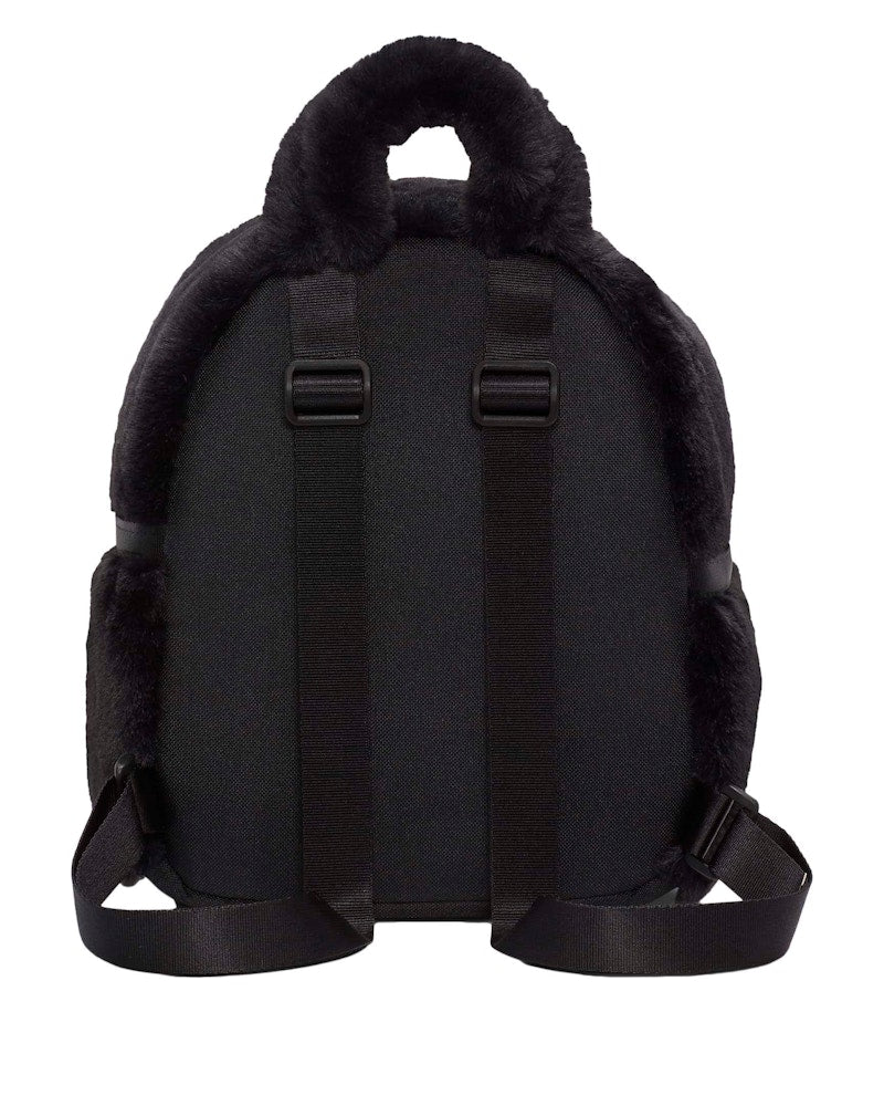 Nike Sportswear Futura 365 Faux Fur Mini Backpack (6L) Black/Black/White