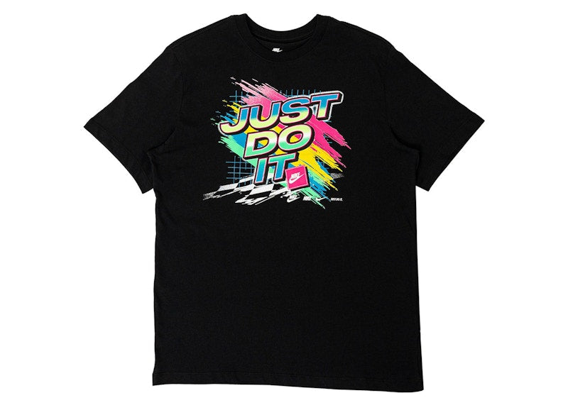 Nike Sportswear Just Do It Graphic Tee Black