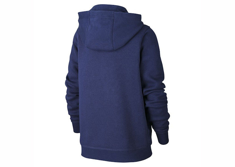 Nike Sportswear Kids Club Fleece Full-Zip Hoodie Midnight Navy