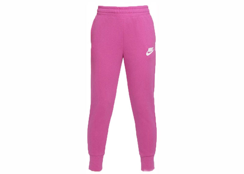 Nike Sportswear Kids Club Fleece Jogger Pants Active Fuchsia/White