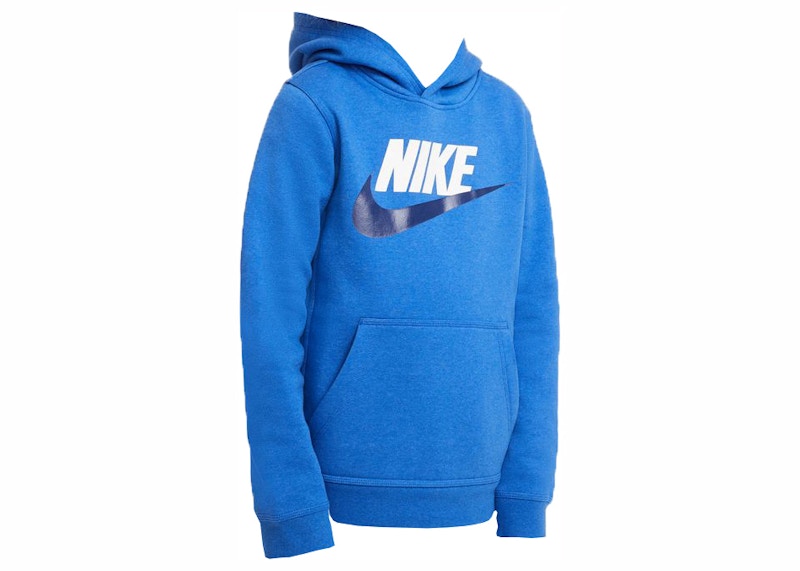 Nike Sportswear Kids Club Fleece Pullover Hoodie Game Royal/Htr