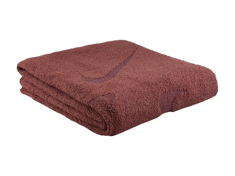 Nike Sportswear Phoenix Cozy Boucle Oversized Knit Blanket Red Sepia