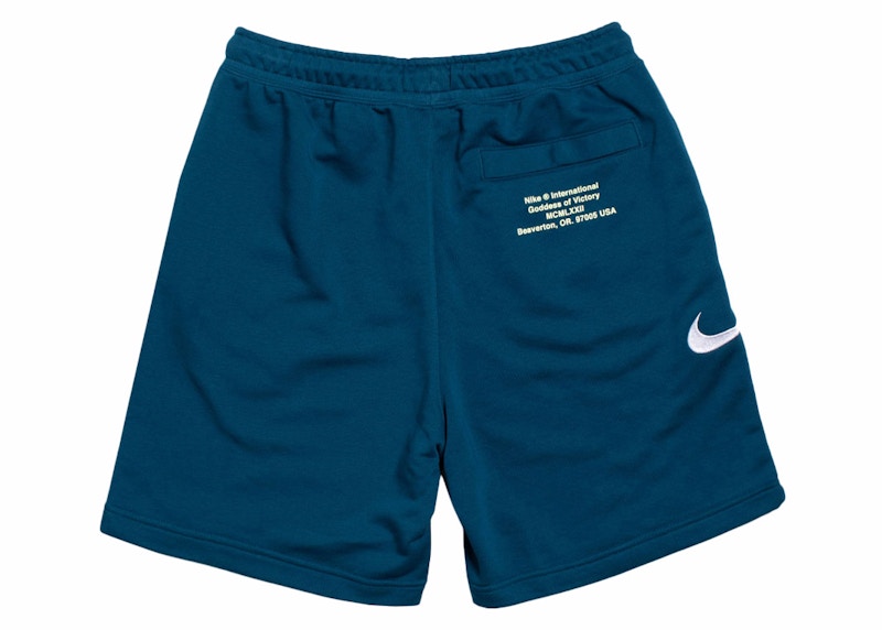 Nike Sportswear Swoosh Logo Shorts Blue Force/Barely Volt