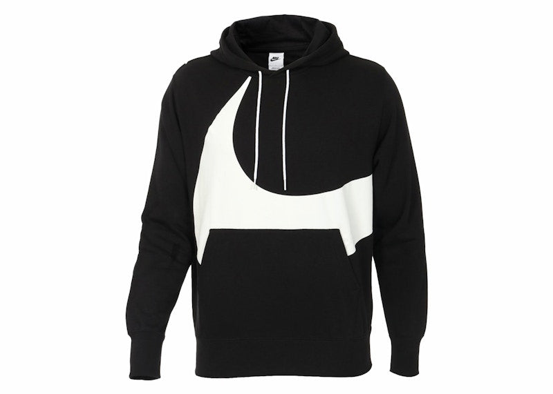 Nike Sportswear Swoosh Semi-Brush Sweatshirt Black