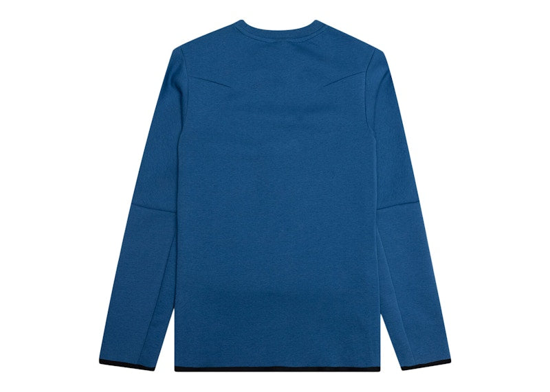 Nike Sportswear Tech Fleece Crew Sweatshirt Dark Marina Blue