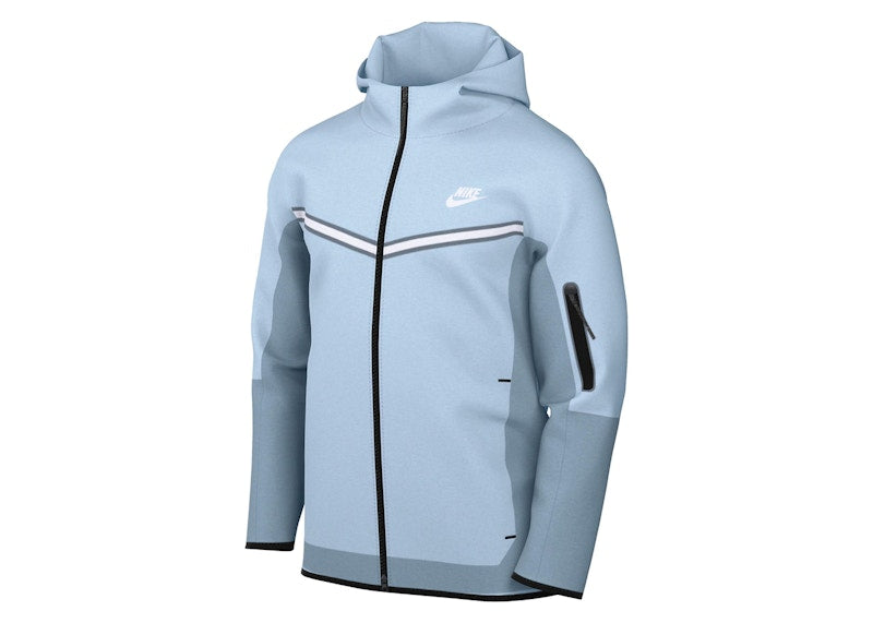 Nike Sportswear Tech Fleece Full-Zip Hoodie Celestine Blue