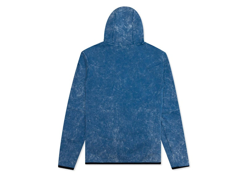 Nike Sportswear Tech Fleece Full-Zip Hoodie Dark Marina Blue/Black