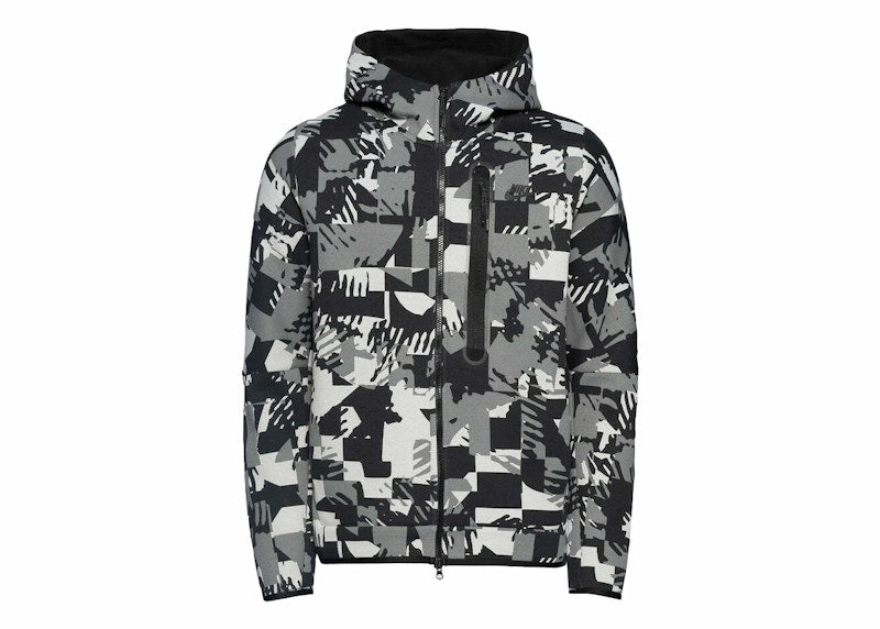 Nike Sportswear Tech Fleece Full-Zip Hoodie Light Smoke Grey/Black/Black