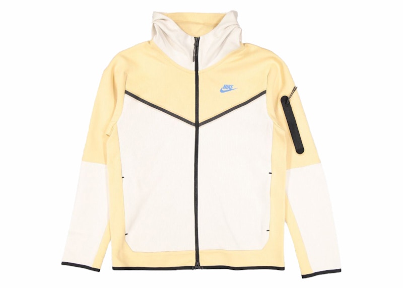 Nike Sportswear Tech Fleece Full-Zip Hoodie Sesame/Light Orewood Brown/Light Photo Blue