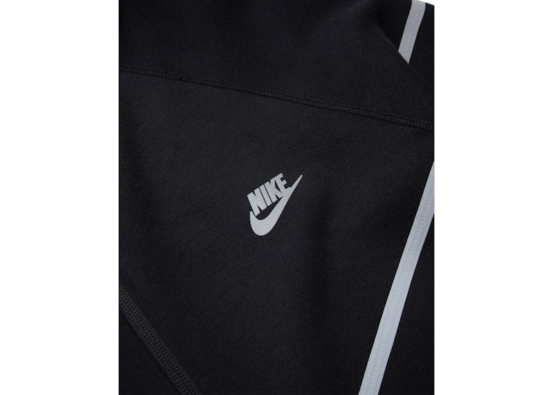 Nike Sportswear Tech Fleece Full Zip Windrunner Reflective Details Hoodie Black/Bemis Silver