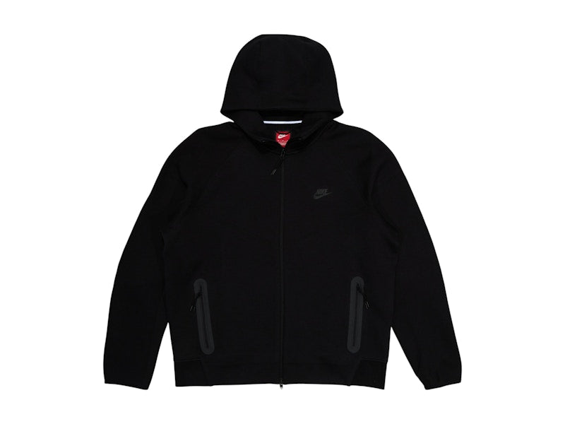 Nike Sportswear Tech Fleece Windrunner Full-Zip Hoodie Black/Black