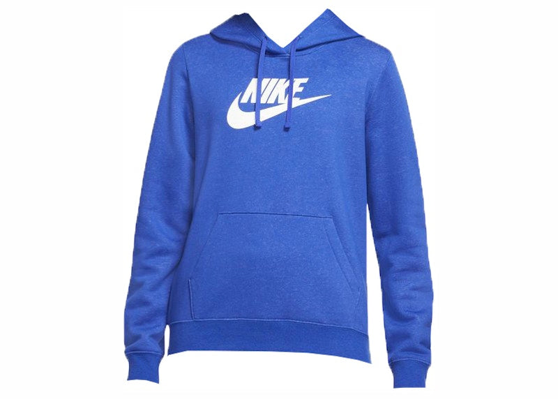 Nike Sportswear Women's Club Fleece Full-Zip Hoodie Hyper Royal/Htr/White