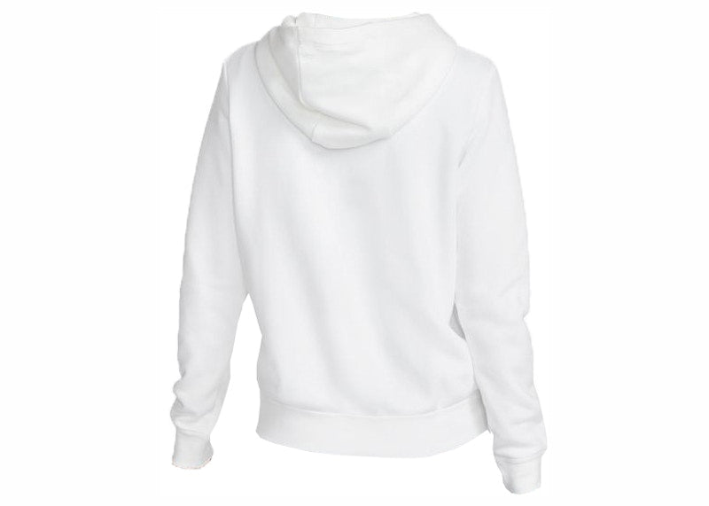 Nike Sportswear Women's Club Fleece Full-Zip Hoodie White/Black