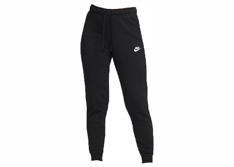 Nike Sportswear Women's Club Fleece Jogger Pants Black/White