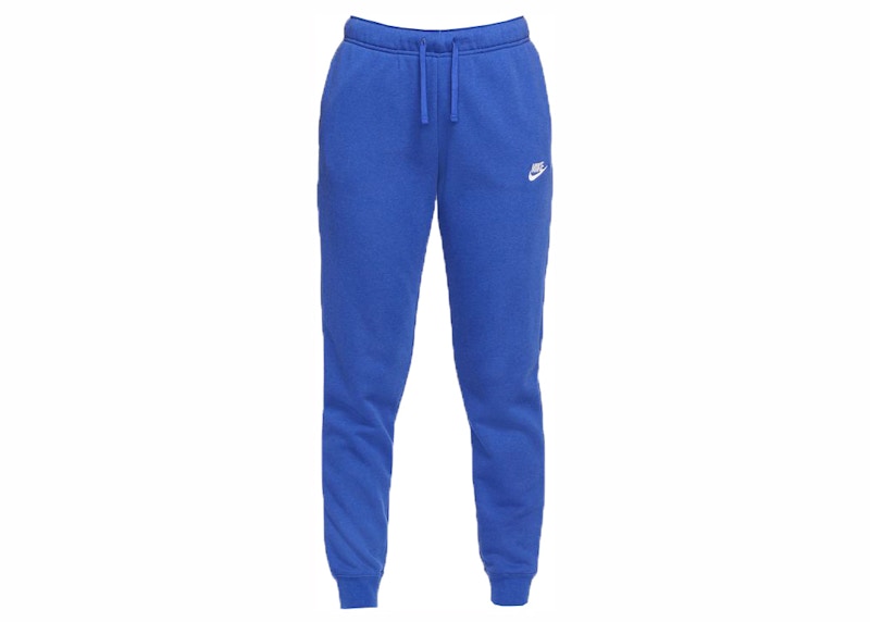 Nike Sportswear Women's Club Fleece Jogger Pants Hyper Royal/Htr/White