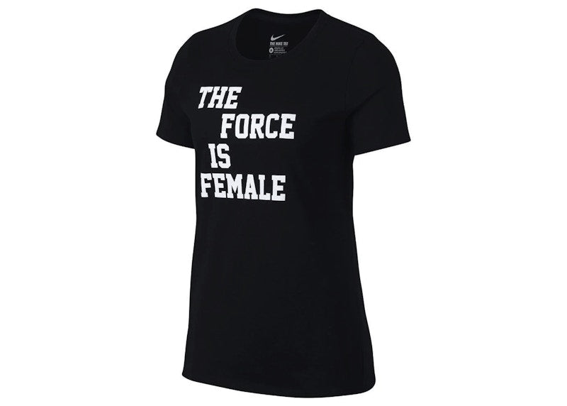 Nike Sportswear Women's Force Is Female T-shirt Black