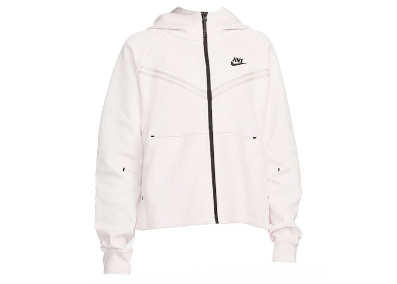 Nike Sportswear Women's Tech Fleece Full-Zip Hoodie Pearl Pink/Black