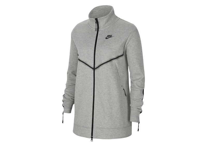 Nike Sportswear Women's Tech Fleece Full Zip Sweatshirt Grey