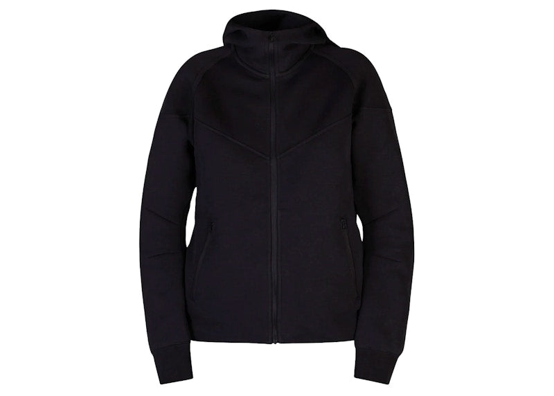 Nike Sportswear Women's Tech Fleece Windrunner Full-Zip Hoodie Black/Black