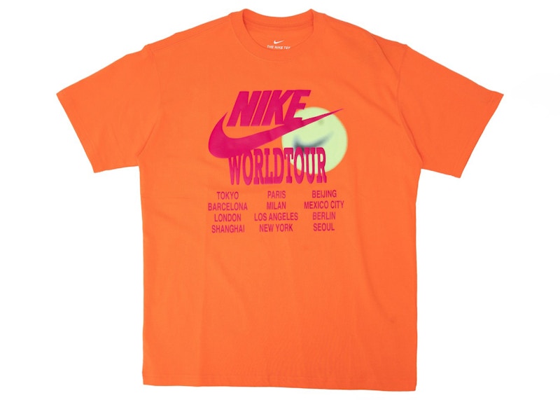 Nike Sportswear World Tour Tee Turf Orange