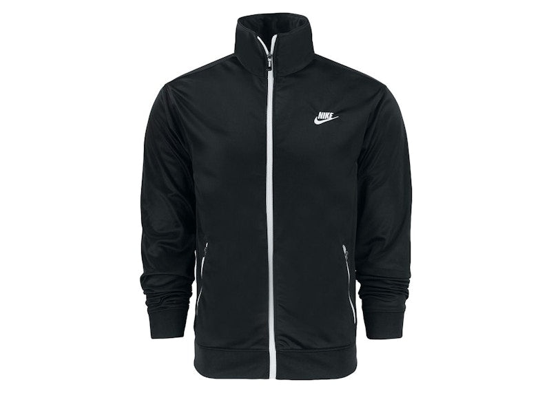 Nike Sportswear Woven Tracksuit Black/White