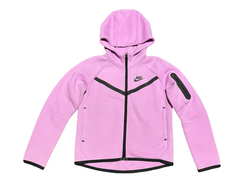 Nike Sportswear Youth Kids Tech Fleece Full Zip Hoodie Lavender