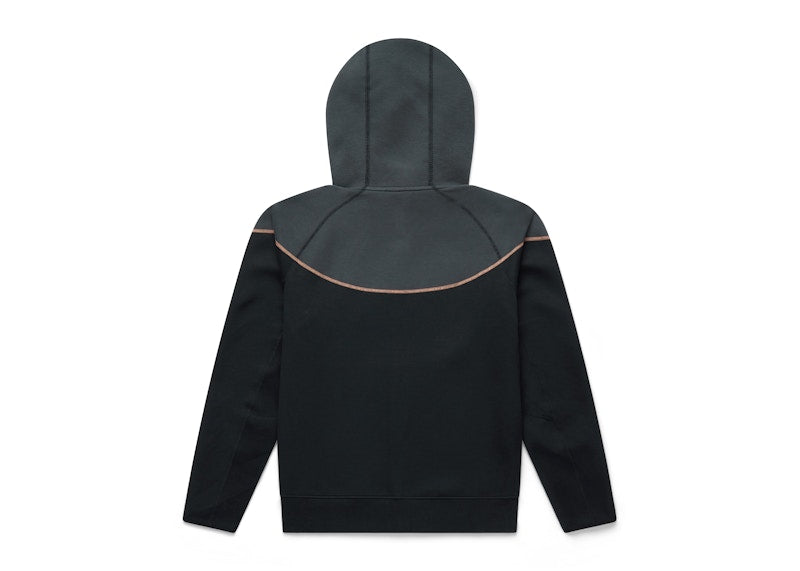 Nike Sportswear Tech Fleece x Central Cee Full Zip Hoodie Black/Metallic Red Bronze
