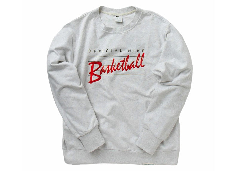 Nike Standard Issue Basketball Dri-Fit Sweatshirt Grey/Birch Heather