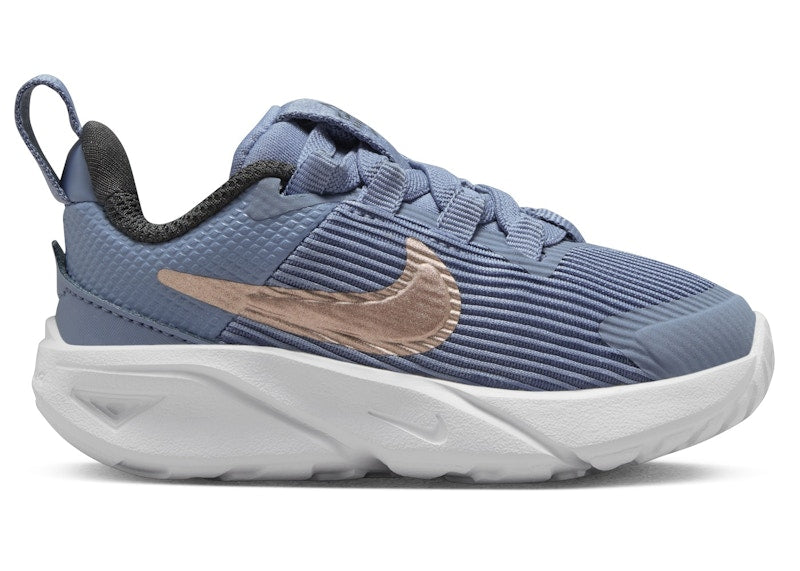 Nike Star Runner 4 Ashen Slate Armory Navy Pure Platinum Metallic Red Bronze (TD)