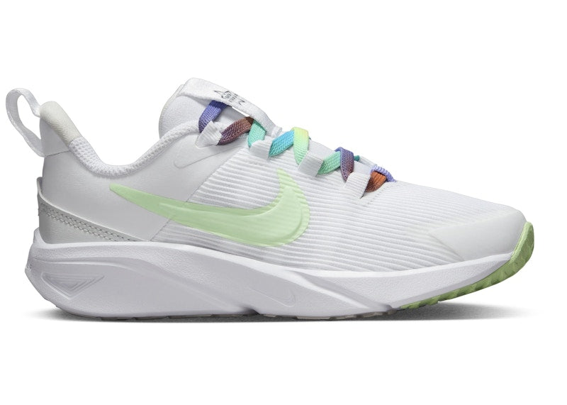 Nike Star Runner 4 Next Nature SE White Photon Dust Total Orange Vapor Green (PS)