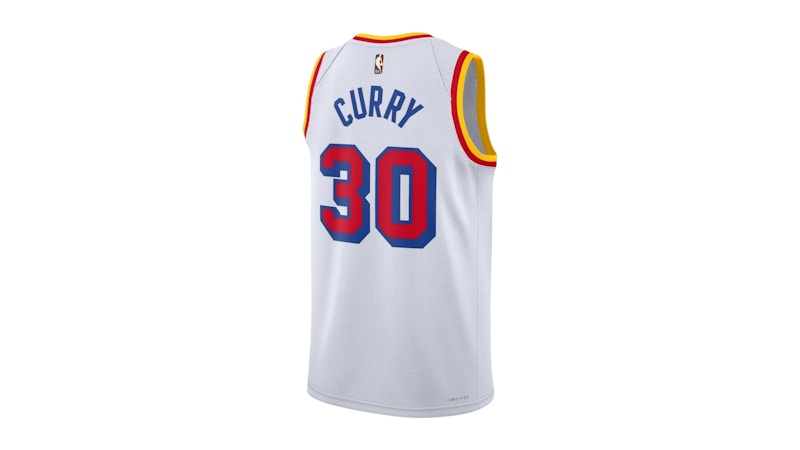 Nike Steph Curry Golden State 2024 Dri-Fit Jersey White