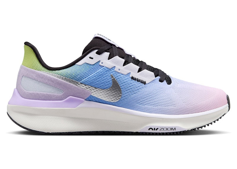 Nike Structure 25 SE Amethyst Tint Black Light Lemon Twist Metallic Gold (Women's)