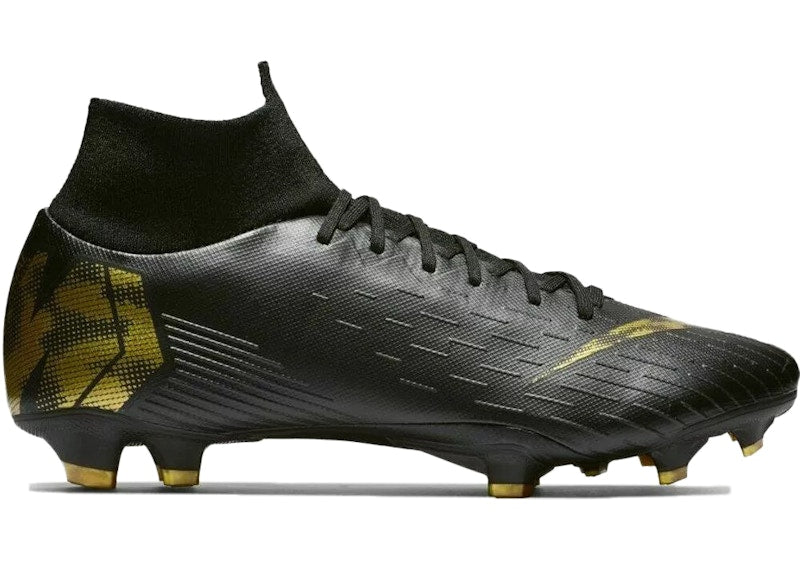 Nike SuperFly 6 Pro FG Black Metallic Gold
