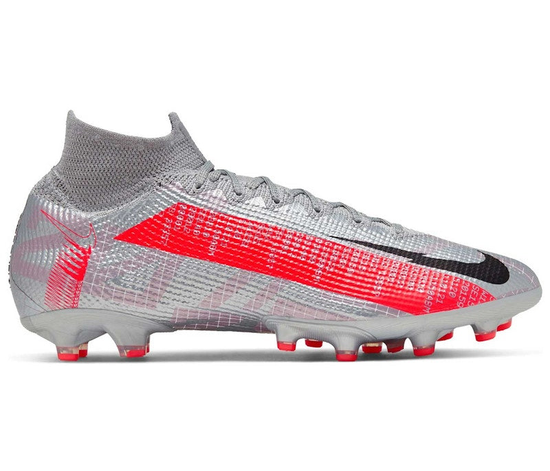 Nike Superfly 7 Elite AG Pro Metallic Grey Crimson