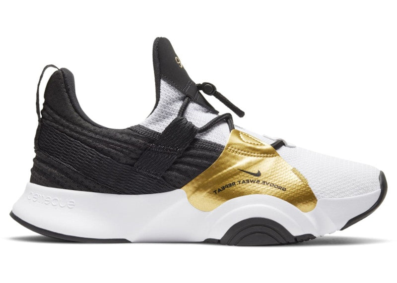 Nike Superrep Groove White Metallic Gold Coin (Women's)