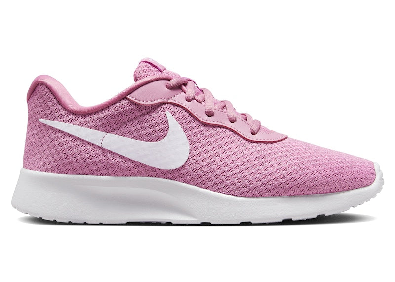 Nike Tanjun EasyOn Elemental Pink Barely Volt Black White (Women's)