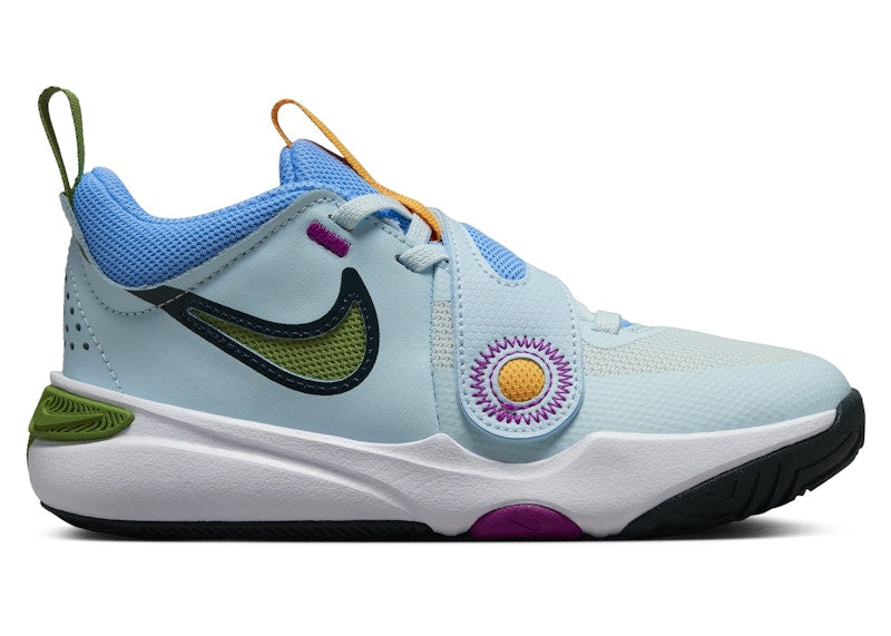 Nike Team Hustle D 11 Glacier Blue University Blue Hyper Violet Chlorophyll (PS)