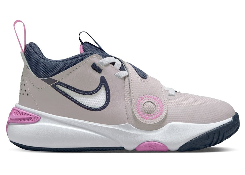 Nike Team Hustle D 11 Platinum Violet Playful Pink Midnight Navy White (PS)