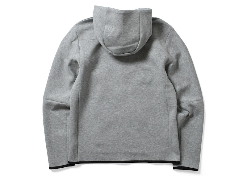 Nike Sportswear Tech Fleece Full-Zip Hoodie (Asia Sizing) Dark Grey Heather