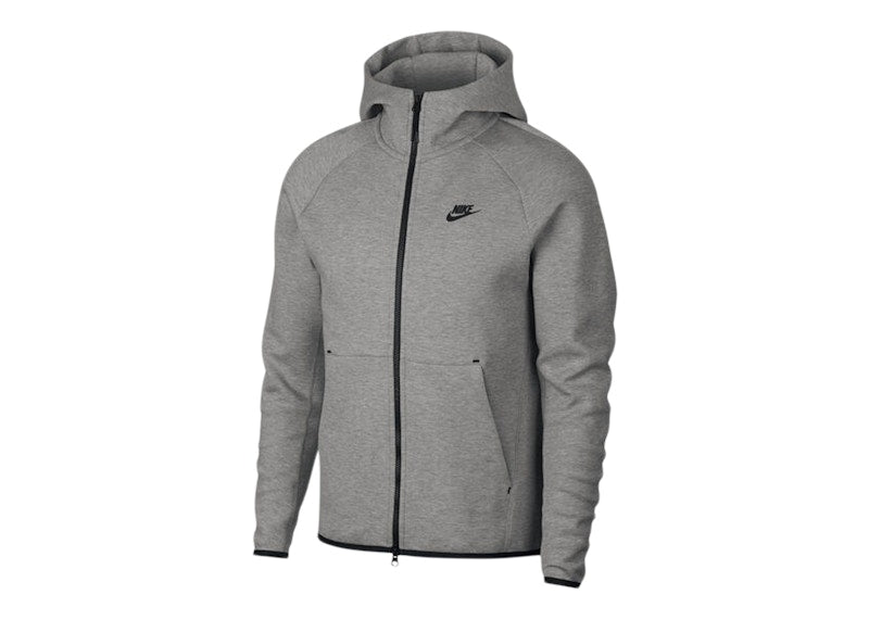 Nike Sportswear Tech Fleece Full-Zip Hoodie Dark Grey/Black