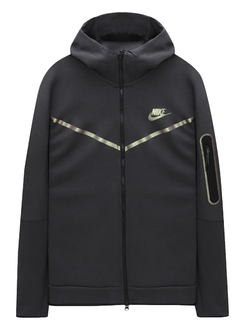 Nike Sportswear Tech Fleece Full-Zip Hoodie Iridescent Dark Smoke Grey