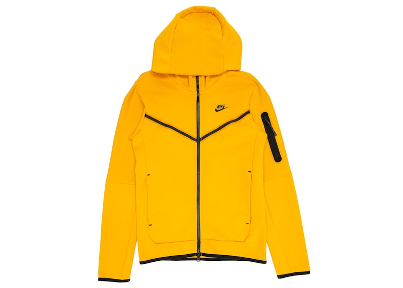Nike Sportswear Tech Fleece Full-Zip Hoodie Yellow/Black